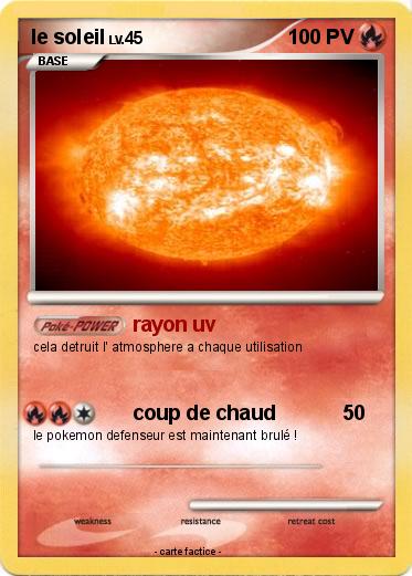 Pokemon le soleil