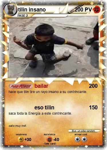 Pokemon tilin insano
