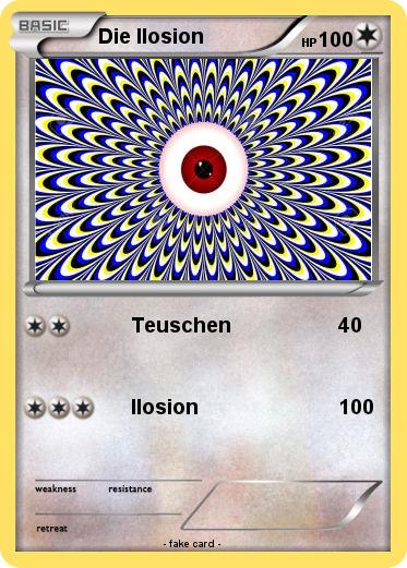 Pokemon Die Ilosion