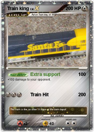 Pokemon Train king