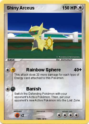 Pokemon Shiny Arceus