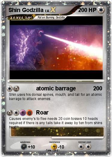 Pokemon Shin Godzilla