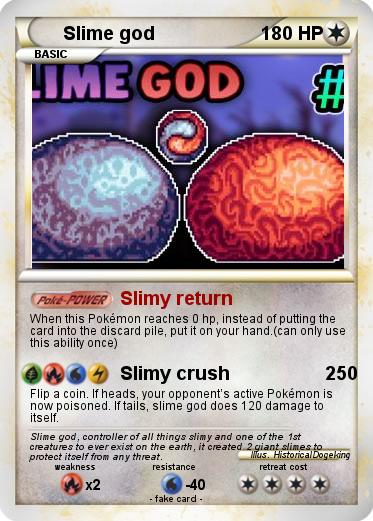 Pokemon Slime god