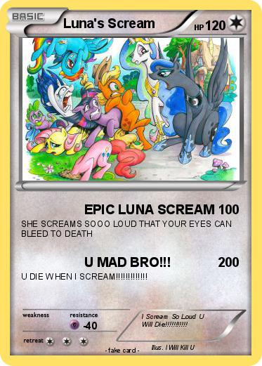Pokemon Luna's Scream