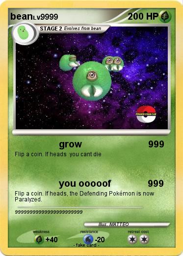 Pokemon bean