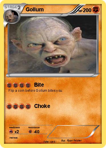 Pokemon Gollum