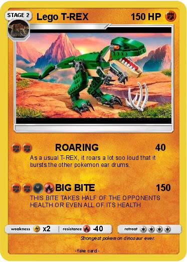 Pokemon Lego T-REX