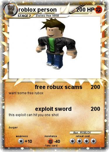Pokemon roblox person