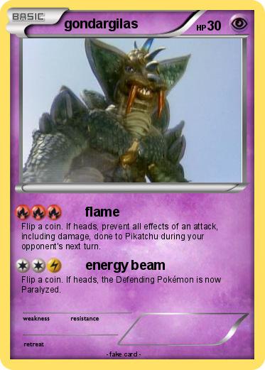 Pokemon gondargilas