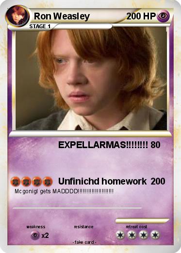 Pokemon Ron Weasley