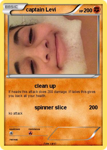 Pokemon captain Levi