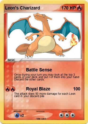 Pokemon Leon's Charizard