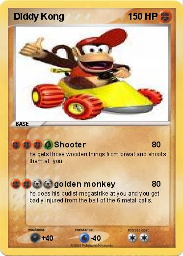 Pokemon Diddy Kong
