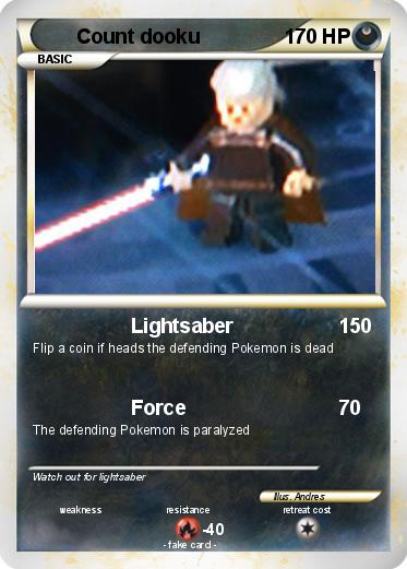 Pokemon Count dooku
