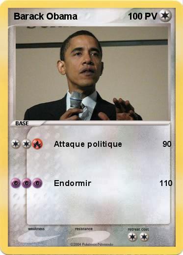 Pokemon Barack Obama