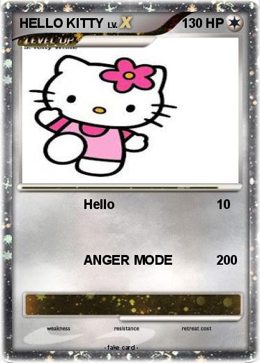 Pokemon HELLO KITTY