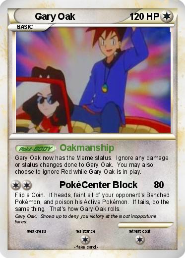 Pokemon Gary Oak
