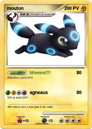 Pokemon mouton