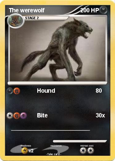 Pokemon The werewolf