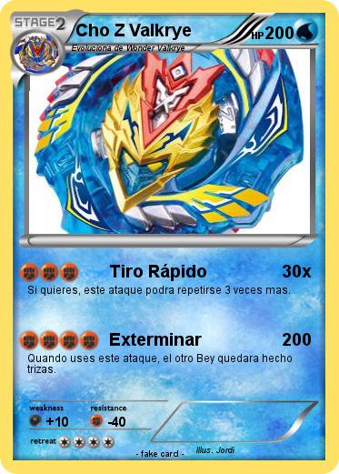 Pokemon Cho Z Valkrye