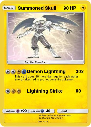 Pokemon Summoned Skull