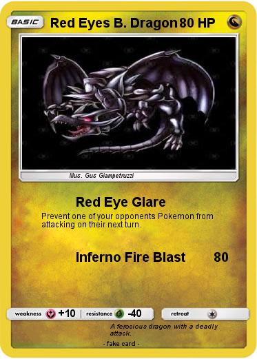 Pokemon Red Eyes B. Dragon