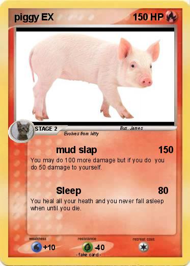 Pokemon piggy EX