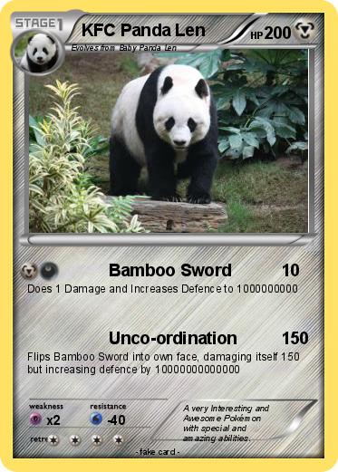 Pokemon KFC Panda Len