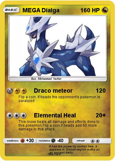 Pokemon MEGA Dialga