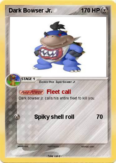 Pokemon Dark Bowser Jr.