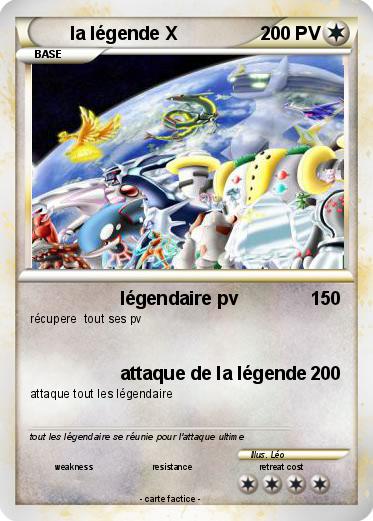 Pokemon la légende X