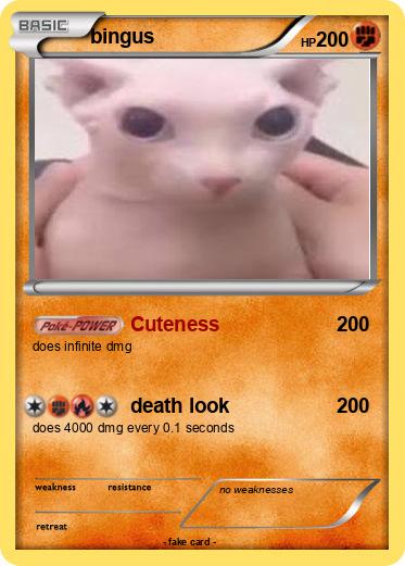 Pokemon bingus