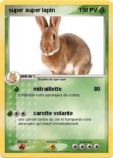 Pokemon super super lapin
