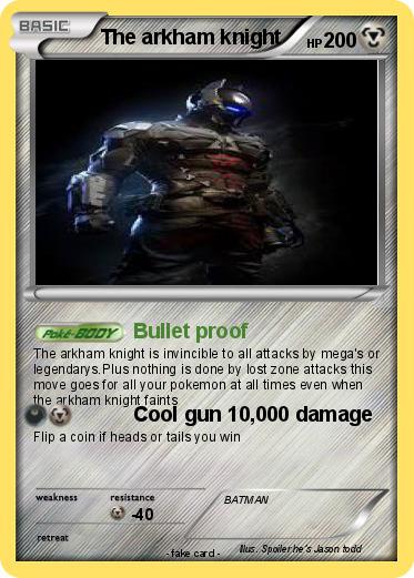 Pokemon The arkham knight