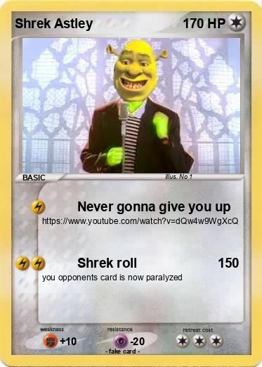 Pokemon Shrek Astley