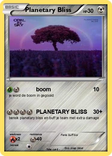 Pokemon Planetary Bliss