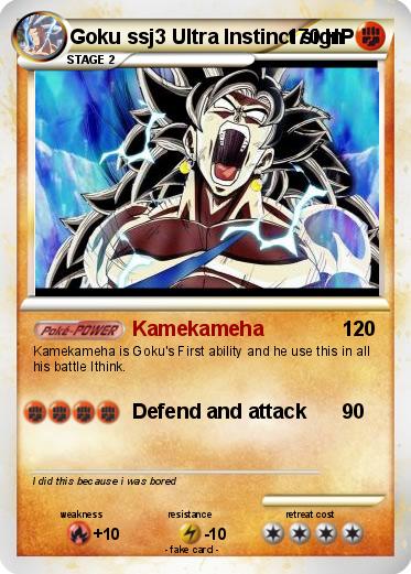 Pokemon Goku ssj3 Ultra Instinct sign