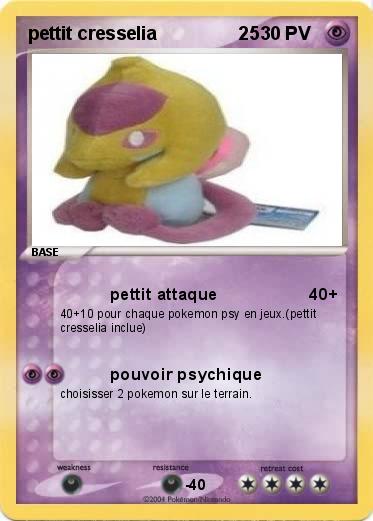 Pokemon pettit cresselia                25