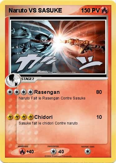 Pokemon Naruto VS SASUKE 
