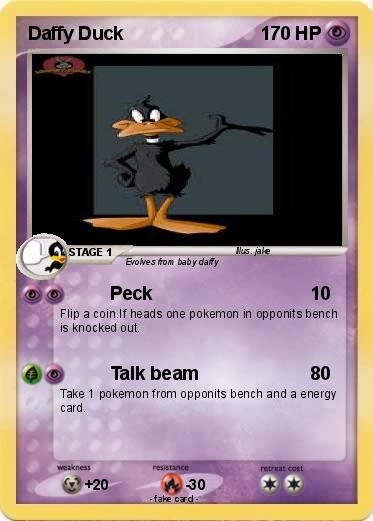 Pokemon Daffy Duck