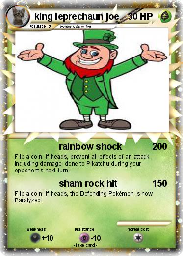 Pokemon king leprechaun joe