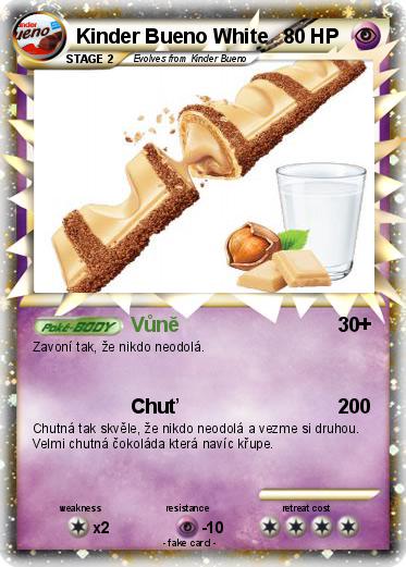 Pokemon Kinder Bueno White