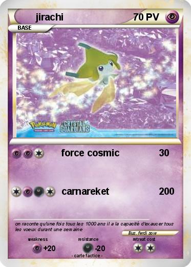 Pokemon jirachi