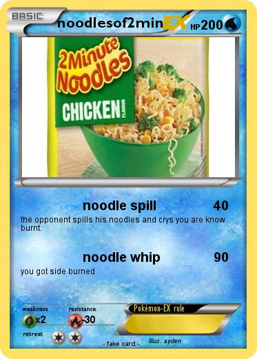 Pokemon noodlesof2min