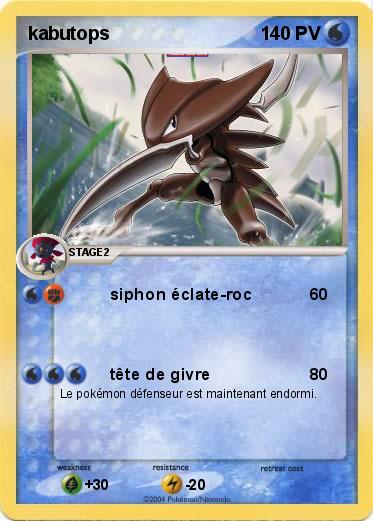 Pokemon kabutops