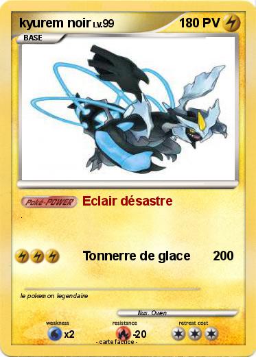 Pokemon kyurem noir