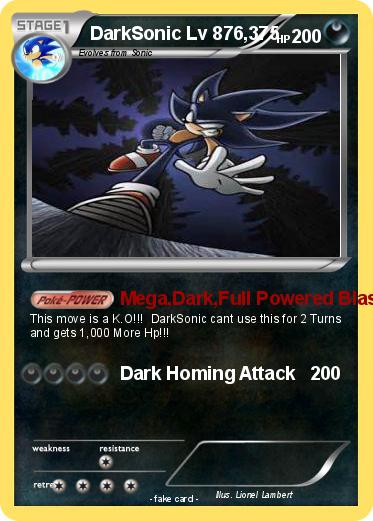 Pokemon DarkSonic Lv 876,375