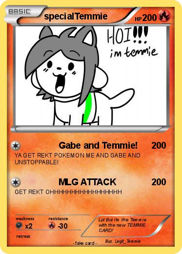 Pokemon specialTemmie