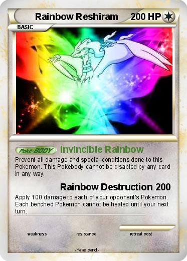 Pokemon Rainbow Reshiram
