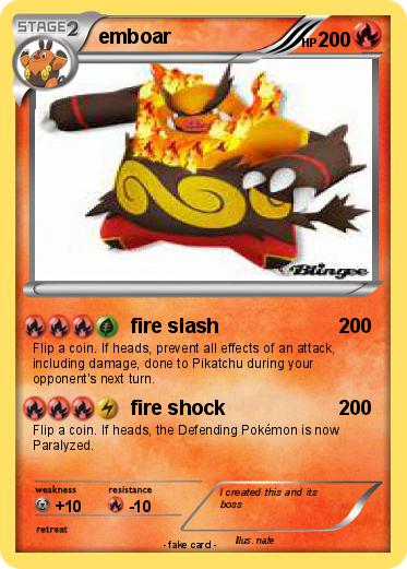 Pokemon emboar
